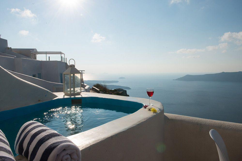 Dreaming View Suites Imerovigli  Bagian luar foto